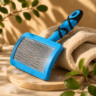 Groom Professional Gebogen Slicker Borstel (Soft)